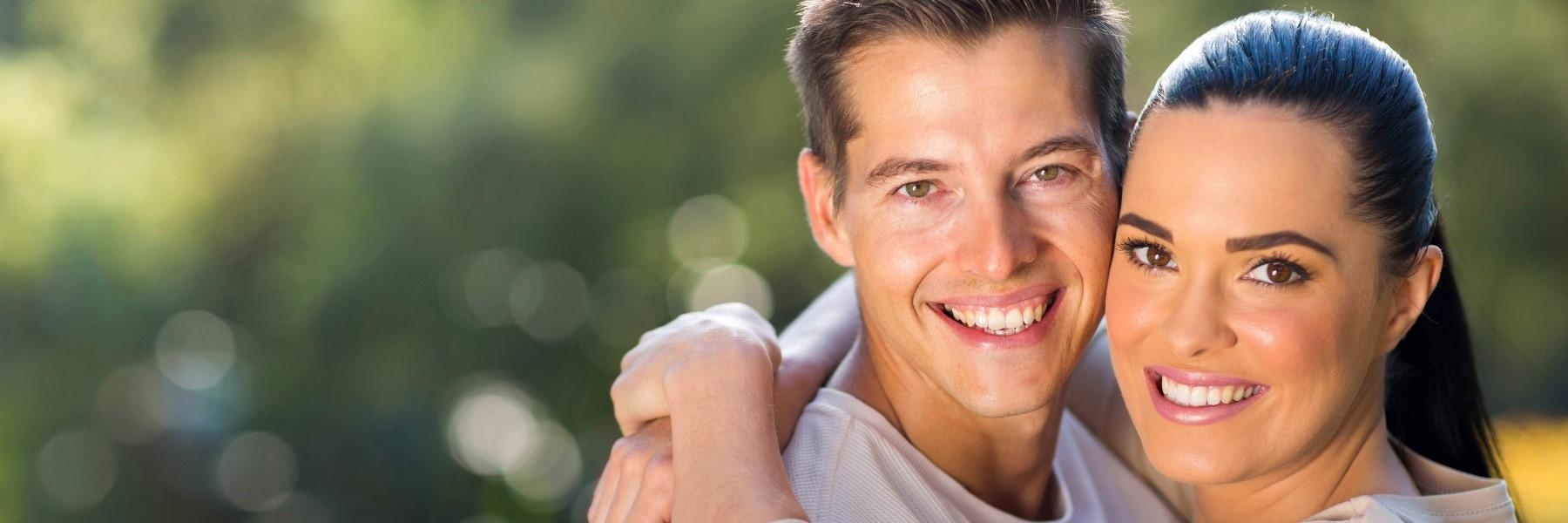 Young couple in Rancho Peñasquitos Dental Center