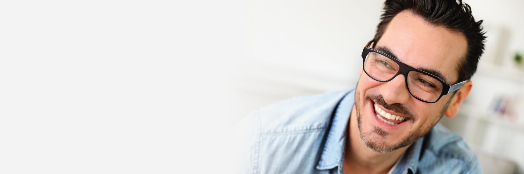 Smiling man in Rancho Peñasquitos Dental Center